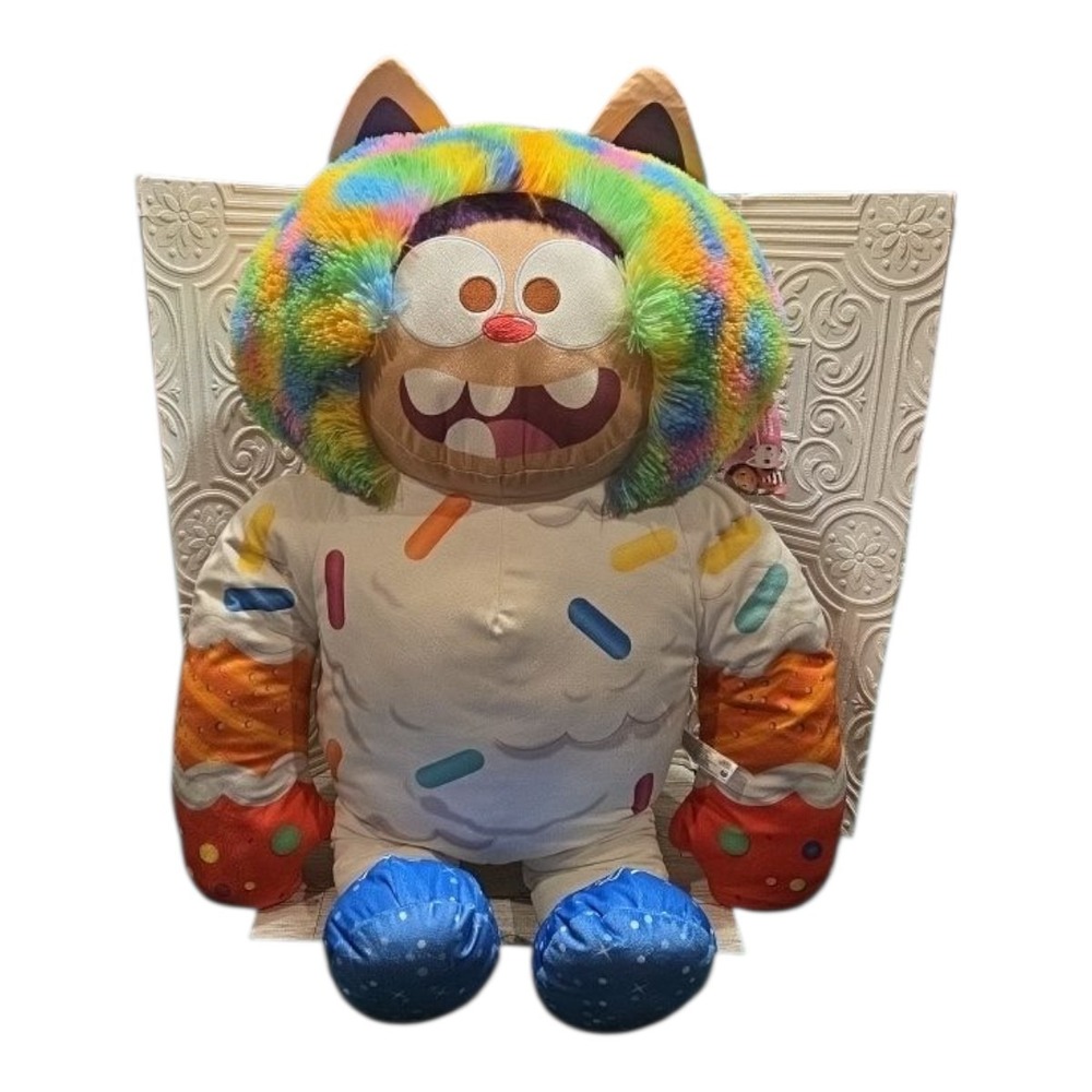 Gabby's Dollhouse The Movie Jumbo 32-inch Cookie Bobby & Pandy Paws Plush Toys